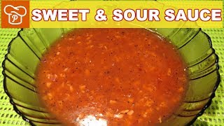 How to Make Sweet amp Sour Sauce  Pinoy Easy Recipes [upl. by Bennie]