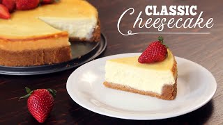 Classic Cheesecake Recipe  How Tasty Channel [upl. by Sue826]