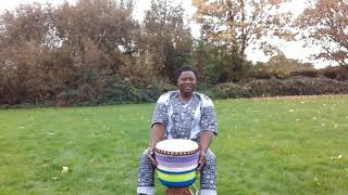 KUKU Rhythm  Beginners African Drumming Tutorial [upl. by Seabrook473]