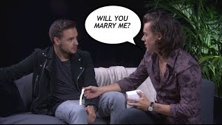 One Directions Harry Styles and Liam Payne play the Sugarscape Fourplay challenge [upl. by Fransis]