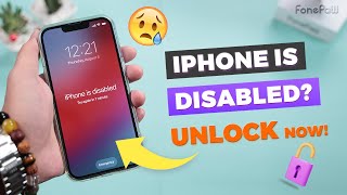 iPhone is Disabled How to Unlock iPhoneiPad [upl. by Enidualc]