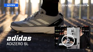 Cutting open the adidas Adizero SL  Review [upl. by Nwahsel]