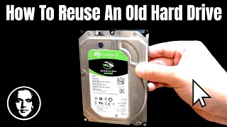 How To Reuse An Old Hard Drive [upl. by Elleirda]