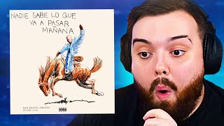 REACCIONANDO AL ALBUM DE BAD BUNNY ENTERO [upl. by Rodgers]