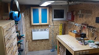 Werkstattausbau  Wand mit OSB Platten verkleiden  Workshop extension [upl. by Eldoree]