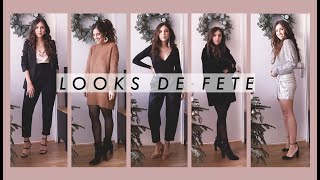 7 LOOKS POUR LES FÊTES ✨ [upl. by Eirotal]