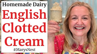 Clotted Cream Recipe  How to Make Clotted Cream [upl. by Slerahc684]