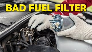 Bad Fuel Filter  Signs you need to change fuel filter [upl. by Ailhad54]