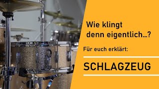 Instrumentenvorstellung Schlagzeug [upl. by Skurnik]