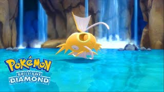 Shiny Magikarp  Pokemon Brilliant Diamond [upl. by Llenil]