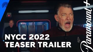 Star Trek Picard  Teaser Trailer NYCC 2022  Paramount [upl. by Renrut]