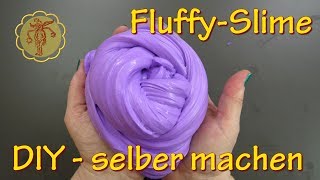 Slime FluffySlime Grundrezept  selber machen  DIY [upl. by Jandel69]