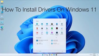 How To Install Drivers On Windows 11  Step By Step [upl. by Solegna]