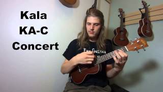 Kala Ukulele Comparison KAS KAC KAT sound samples [upl. by Cock]