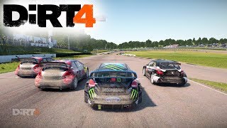 DiRT 4 Gameplay INSANE RALLYCROSS RACING [upl. by Virgilio]