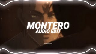 montero call me by your name  lil nas x edit audio [upl. by Ecirum553]