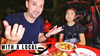 Melaka Street Food Tour With A Local Pasar Malam Melaka  Traveling Malaysia Ep 112 [upl. by Ahtekal430]