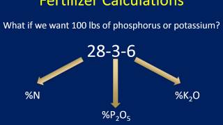 Soil Smarts Episode 6 Fertilizer Calculations [upl. by Divadnahtanoj]