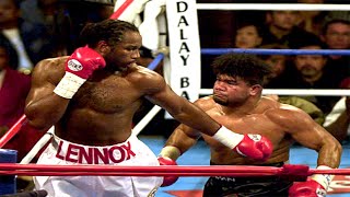 Lennox Lewis vs David Tua  Highlights Lewis OUTCLASSED Tua [upl. by Carman]