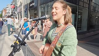 Allie Sherlock LIVE From Grafton Street Dublin Ireland [upl. by Christoph]