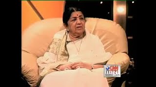 Lata Mangeshkar Rare Interview With Rajeev Masand  Full Interview [upl. by Laroy]