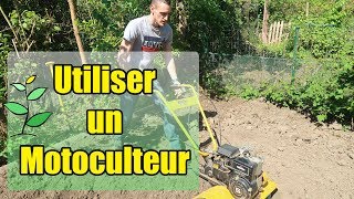 Comment Utiliser Un Motoculteur [upl. by Thenna]