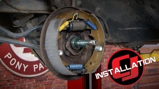 Drum Brake Rebuild Kit  19641966 V8 Mustang [upl. by Nylirad]