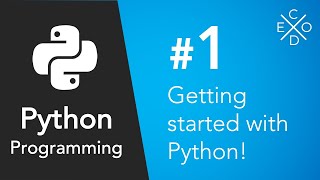 Python Programming 1  Getting Started with Python [upl. by Notrem]