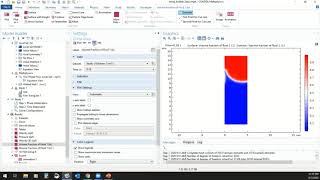 Introduction to COMSOL Multiphysics CFD module  Multiphase model [upl. by Aniar]