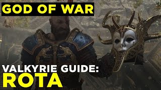 God of War Rota the Valkyrie Boss Fight Guide [upl. by Assirac]