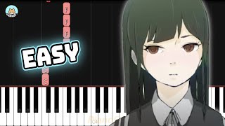 full YOASOBI  quotTracing that Dreamquot  EASY Piano Tutorial amp Sheet Music [upl. by Anaibaf350]