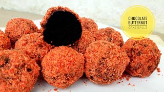 Chocolate Butternut Cake Balls  Cake balls recipe easy recipe [upl. by Einhorn]