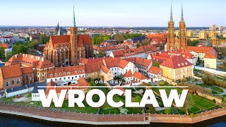 ONE DAY IN WROCLAW POLAND  4K  TimeLapseTour through a charming and colourful city [upl. by Acire]