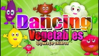 Dancing Vegetables Song  Best Simple rhymes for Children  Kids Club Rhymes [upl. by Behlau]