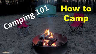 Camping 101 for Beginners  Useful Knowledge [upl. by Abibah628]