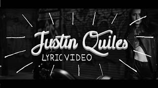 Justin Quiles  Me Curare Lyric Video [upl. by Pliam]