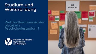 Welche Berufsaussichten bietet ein Psychologiestudium [upl. by Krein]