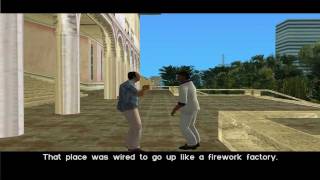 GTA Vice City  Walkthrough  Mission 2  An Old Friend HD [upl. by Aicetel491]