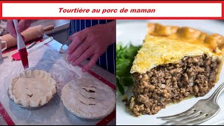 Tourtière traditionnelle québécoise de maman [upl. by Davida]