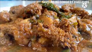 Recette Congolaise Mabumu ya gombe Comment je prépare Mabumu ya ngombe ou tripes de boeuf [upl. by Nolyad698]