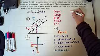 PLANO INCLINADO EJERCICIO [upl. by Sanderson]