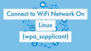 Connecting To WiFi network using Command Line Tools On Linux wpasupplicant [upl. by Amalberga564]