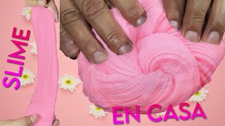 COMO HACER SLIME ¿1 INGREDIENTE SIN PEGAMENTO SIN BORAX FÁCIL DE HACER [upl. by Nyre]