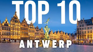 10 BEST Things To Do In Antwerp  Antwerp Travel Guide [upl. by Ardrey]