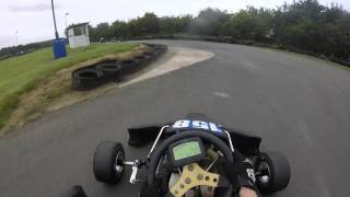 SCSS 4 14062015 Stretton Karting Senior Rotax [upl. by Macguiness]