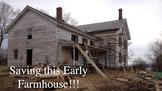 Early Historic Farmhouse Restoration  How to w Yaglou Ep1 [upl. by Teague501]