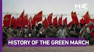 History of the Green March in Morocco [upl. by Collen]