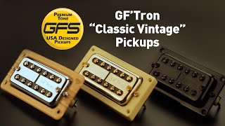 GFS GFTron Classic Vintage Alnico II Pickups  Fits FilterTron [upl. by Nhguav473]