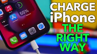 How to Charge Your iPhone the RIGHT Way  MAXIMIZE Battery Life [upl. by Vale]