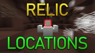 Relic Locations Guide Spiders Den Area Hypixel Skyblock [upl. by Innor]